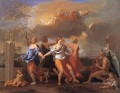 Dance to the music classical painter Nicolas Poussin